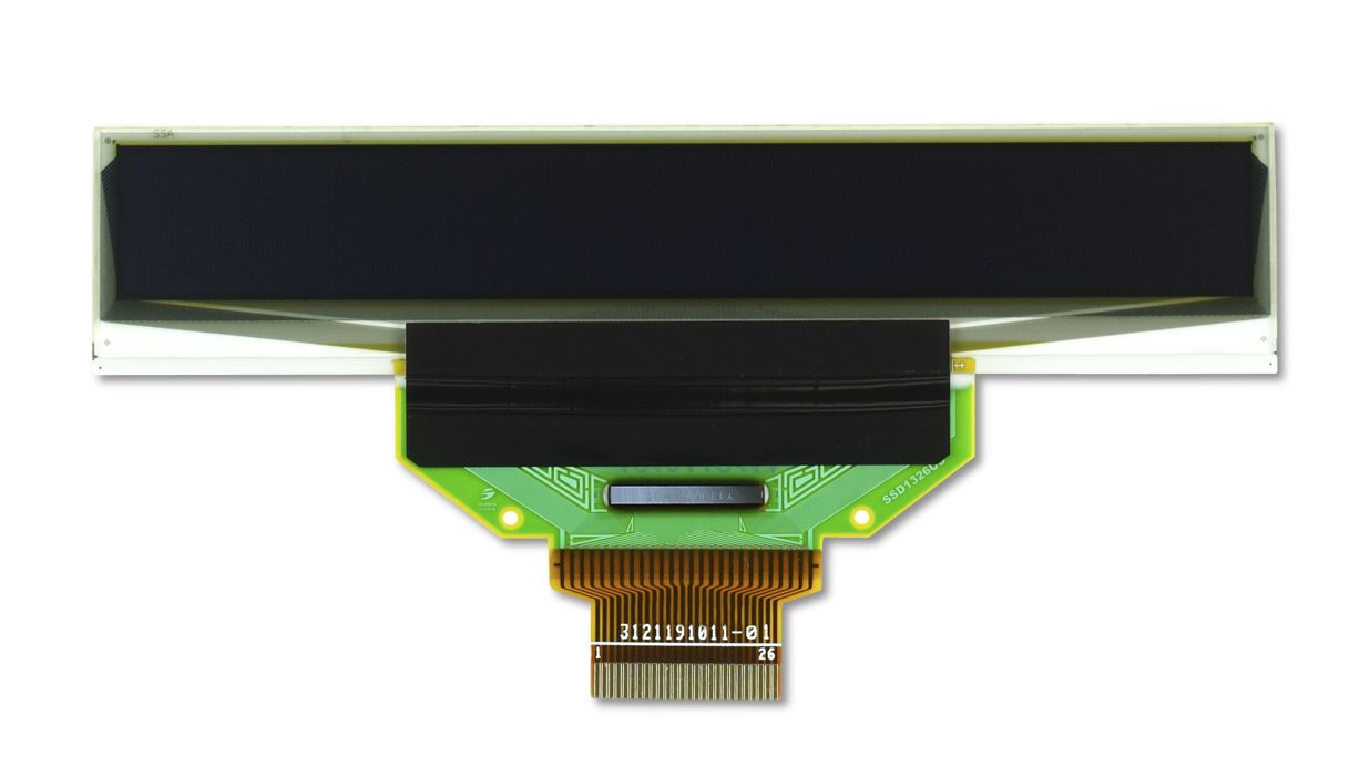 3.1" White OLED USMP-P19101 Front 3.1" White OLED USMP-P19101 Front
