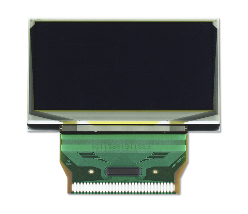 2.4" Yellow OLED USMP-P19701 Front 