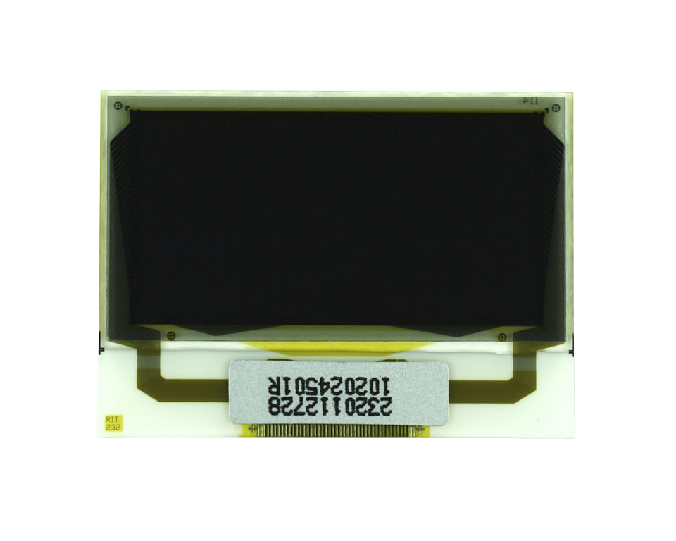 1.0" White OLED USMP-P23201 Front No Tail