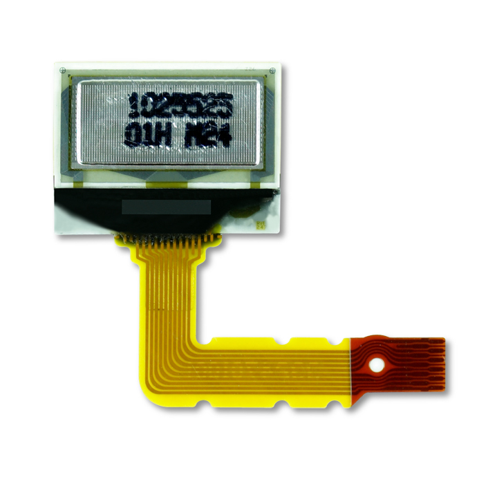 0.5" White OLED USMP-P24701 Back 0.5" White OLED USMP-P24701 Back